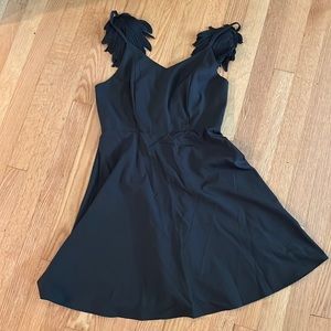 Black Angel Wings Summer Dress